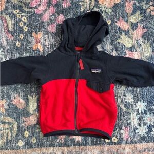 Baby Patagonia Fleece Zip Jacket 3-6 Months